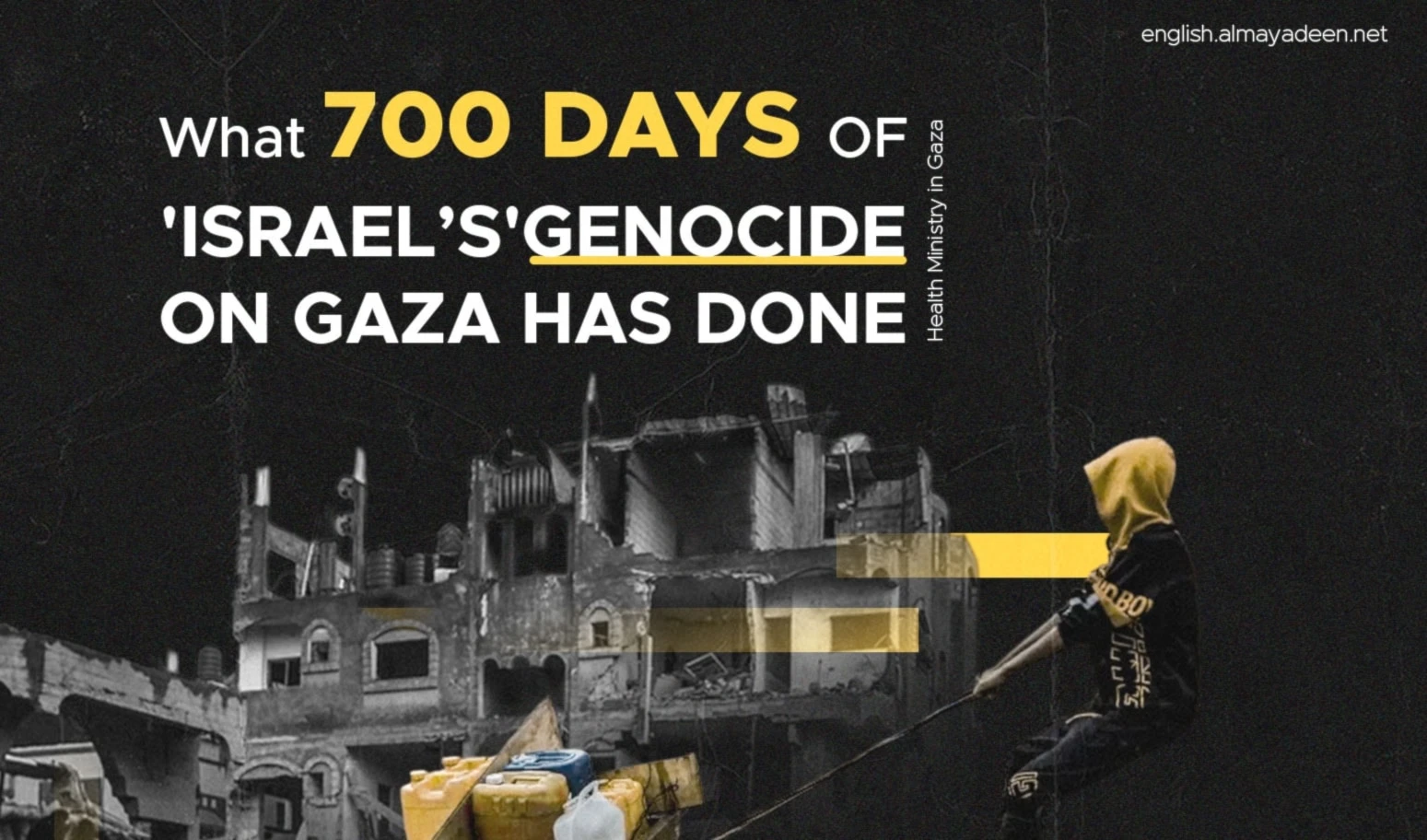 What 700 days of 'Israel’s' genocide on Gaza has done: Health Ministry in Gaza What 700 days of 'Israel’s' genocide on Gaza has done: Health Ministry in Gaza