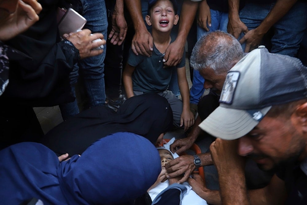 Israeli strikes kill Gaza’s sleeping children in shelter tents